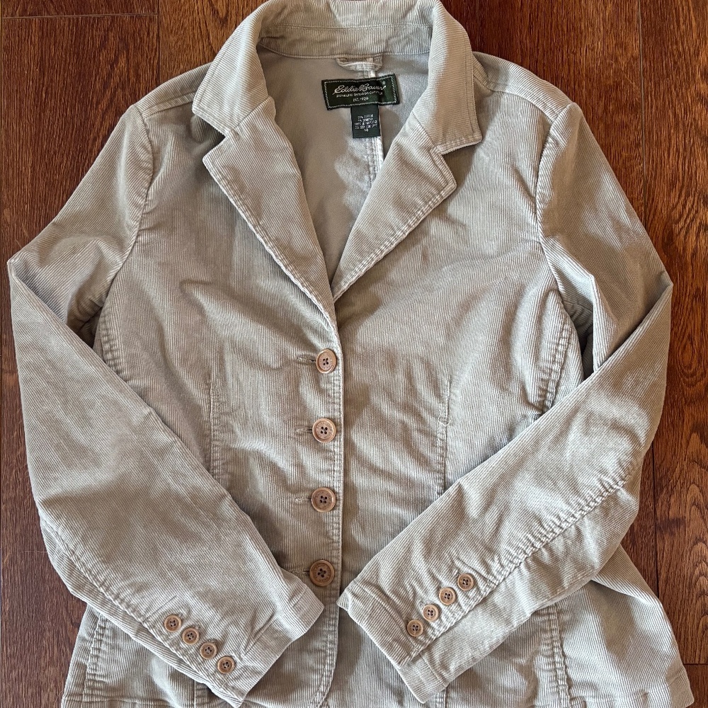 Eddie Bauer Corduroy Blazer Jacket